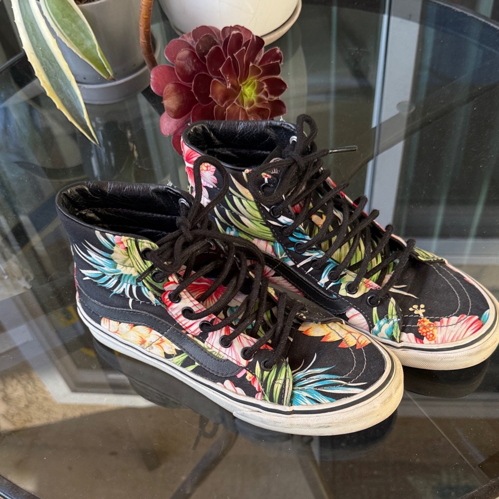 Tropical High-Top Vans